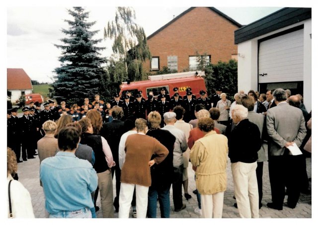 Geräthaus-einweihung 1996